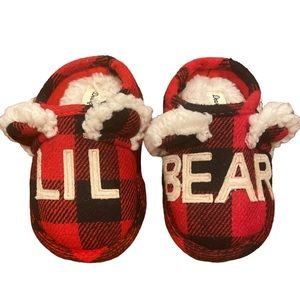 Dearfoams baby Lil Bear slippers